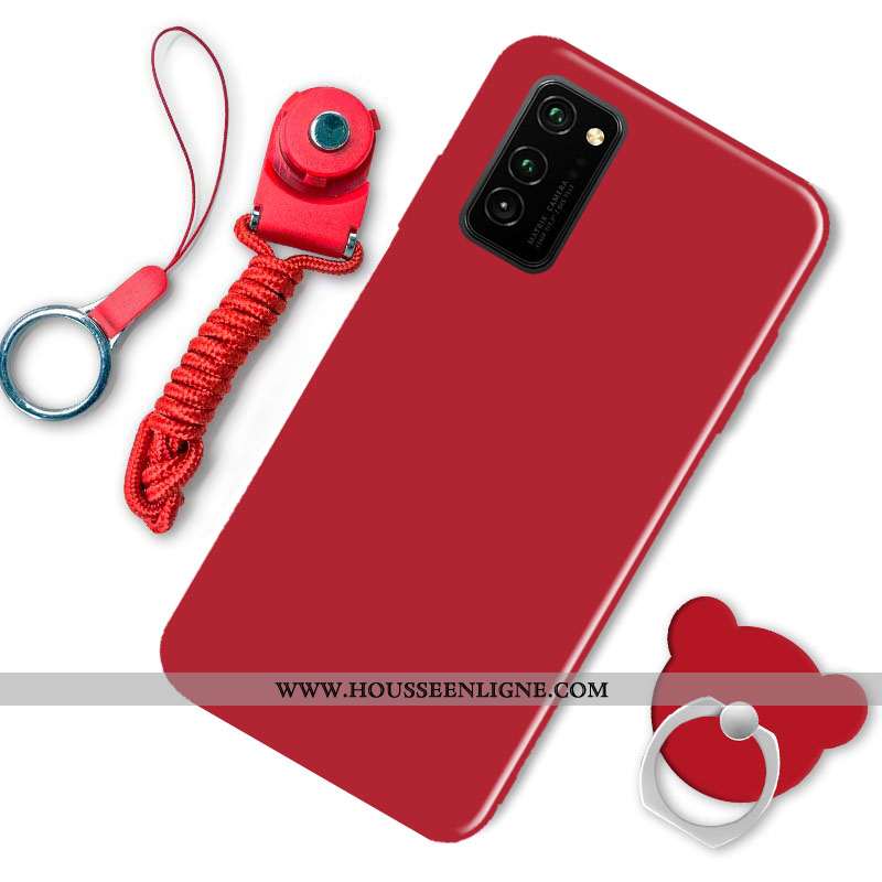 Housse Honor View30 Protection Tendance Noir Coque Incassable Silicone Simple
