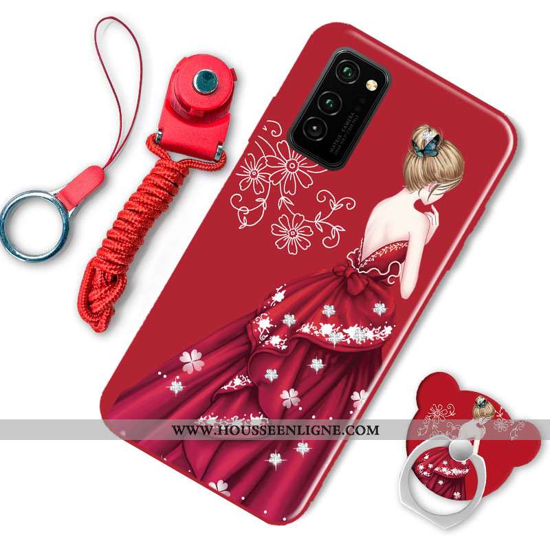Housse Honor View30 Protection Tendance Noir Coque Incassable Silicone Simple