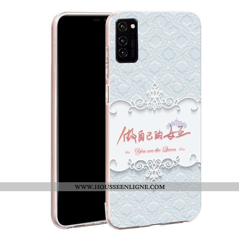 Housse Honor View30 Protection Tendance Étui Tout Compris Silicone Téléphone Portable Coque Bleu