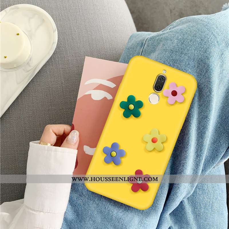 Housse Huawei Mate 10 Lite Délavé En Daim Fluide Doux Incassable Protection Tout Compris Coque Télép