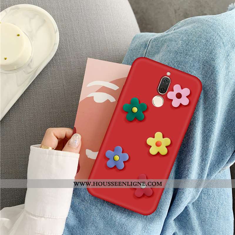 Housse Huawei Mate 10 Lite Délavé En Daim Fluide Doux Incassable Protection Tout Compris Coque Télép