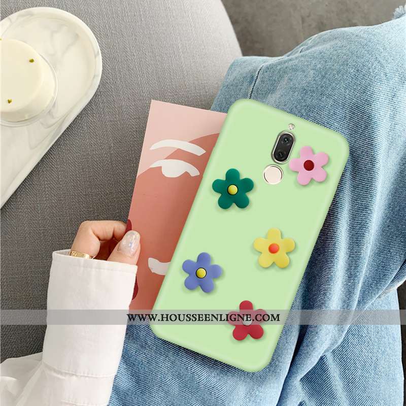 Housse Huawei Mate 10 Lite Délavé En Daim Fluide Doux Incassable Protection Tout Compris Coque Télép