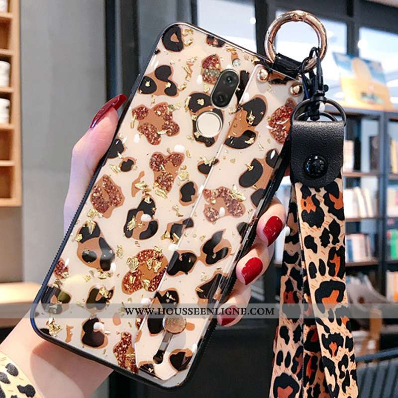 Housse Huawei Mate 10 Lite Fluide Doux Silicone Légère Or Miroir Personnalité Téléphone Portable Ros