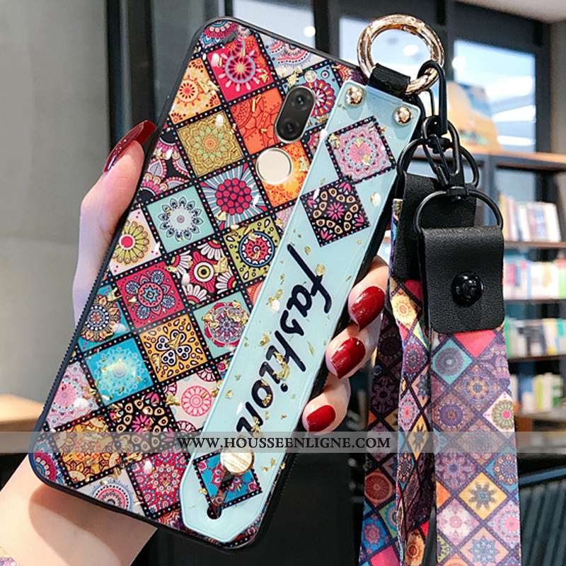 Housse Huawei Mate 10 Lite Fluide Doux Silicone Légère Or Miroir Personnalité Téléphone Portable Ros