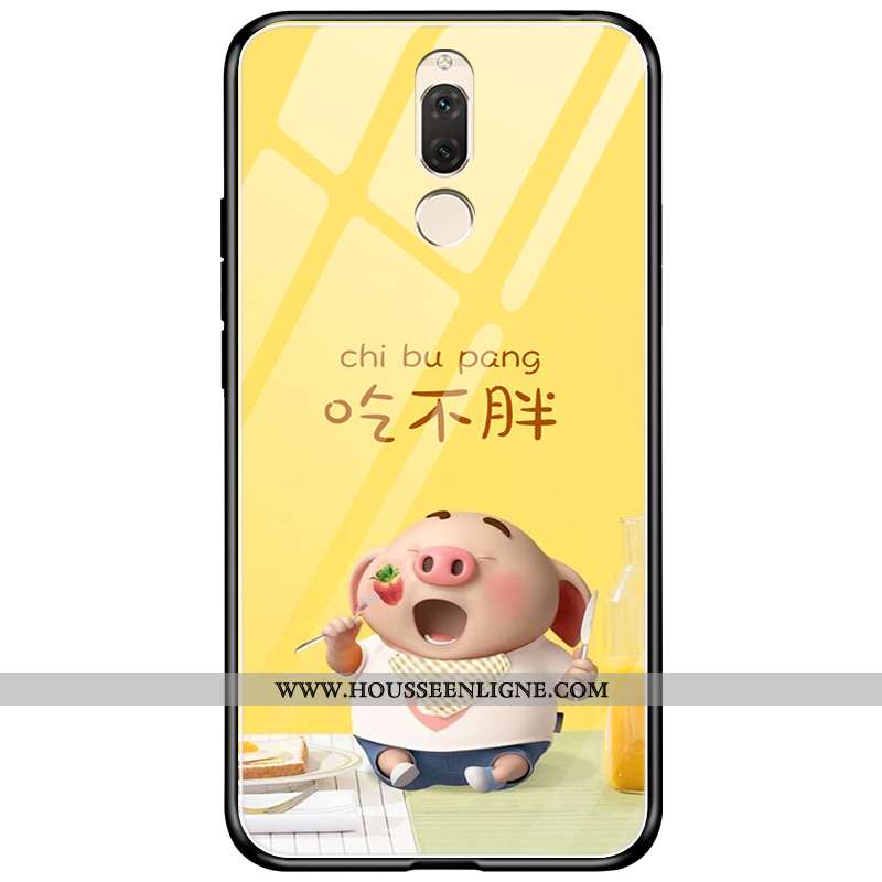 Housse Huawei Mate 10 Lite Personnalité Créatif Tendance Jaune Incassable Dessin Animé Coque