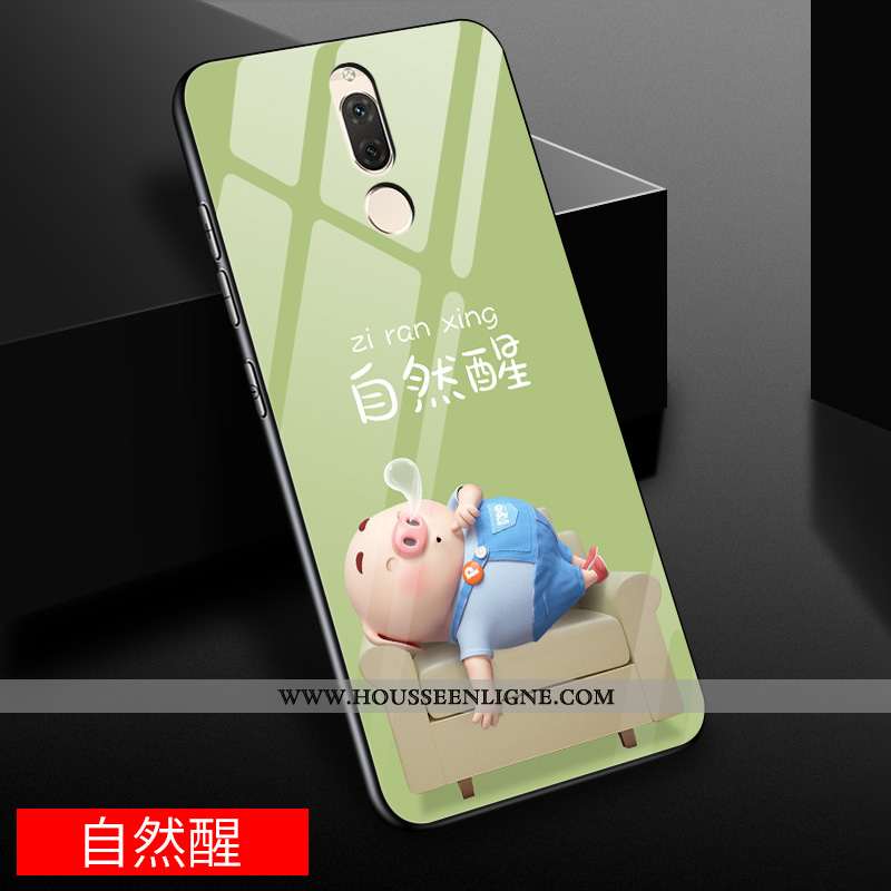 Housse Huawei Mate 10 Lite Personnalité Créatif Tendance Jaune Incassable Dessin Animé Coque