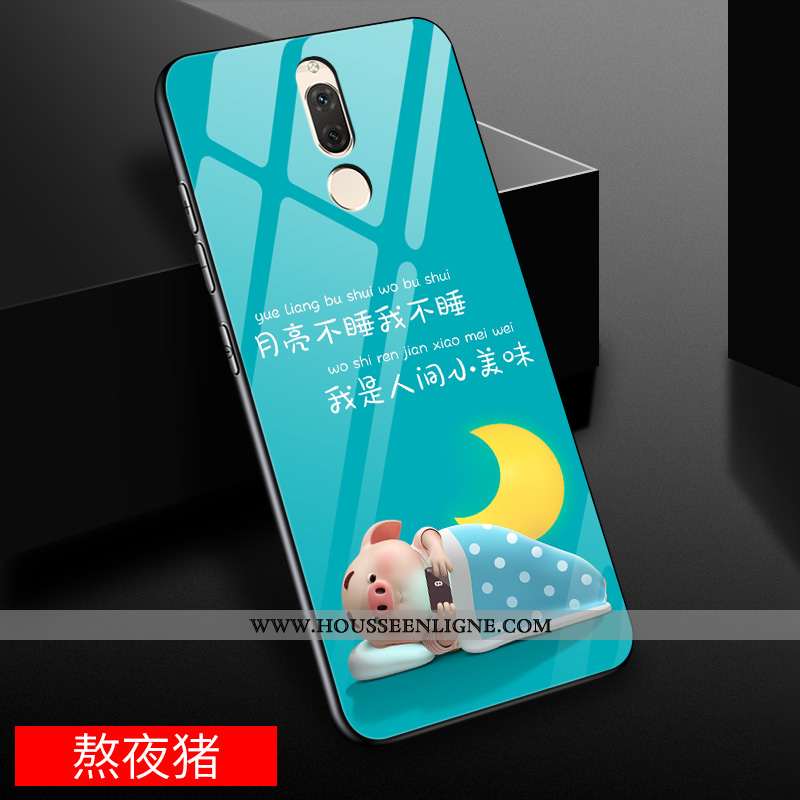 Housse Huawei Mate 10 Lite Personnalité Créatif Tendance Jaune Incassable Dessin Animé Coque