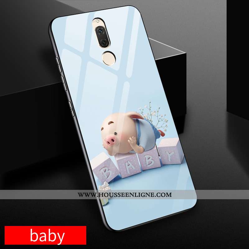Housse Huawei Mate 10 Lite Personnalité Créatif Tendance Jaune Incassable Dessin Animé Coque