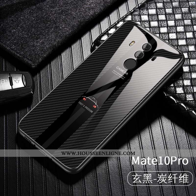 Housse Huawei Mate 10 Pro Créatif Ultra Désign Coque Personnalité Business Étui Bleu