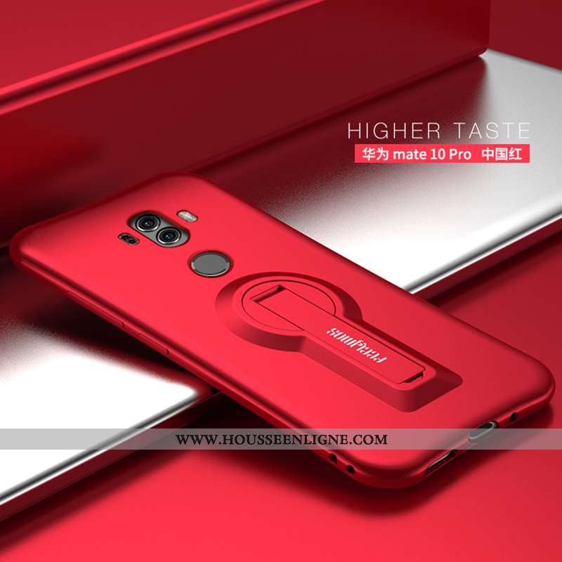Housse Huawei Mate 10 Pro Tendance Légère Téléphone Portable Rose Support Tout Compris Coque