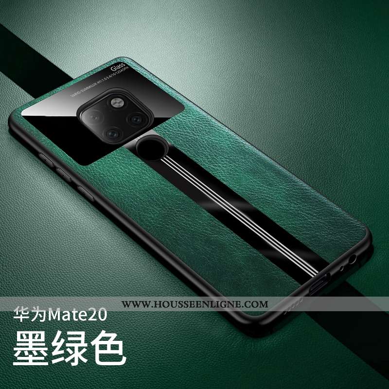 Housse Huawei Mate 20 Créatif Dessin Animé Coque Étui Noir Business Personnalité