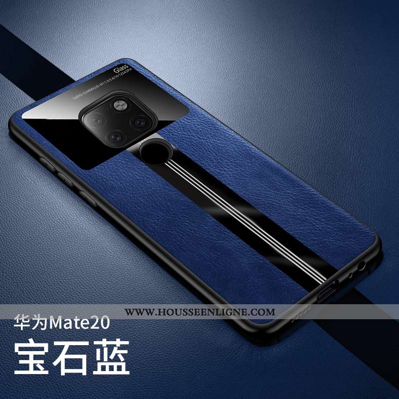 Housse Huawei Mate 20 Créatif Dessin Animé Coque Étui Noir Business Personnalité