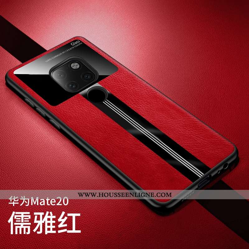 Housse Huawei Mate 20 Créatif Dessin Animé Coque Étui Noir Business Personnalité