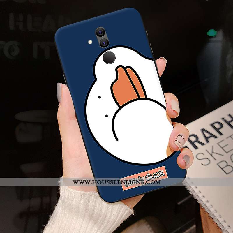 Housse Huawei Mate 20 Lite Créatif Dessin Animé Personnalité Délavé En Daim Coque Silicone Tendance 