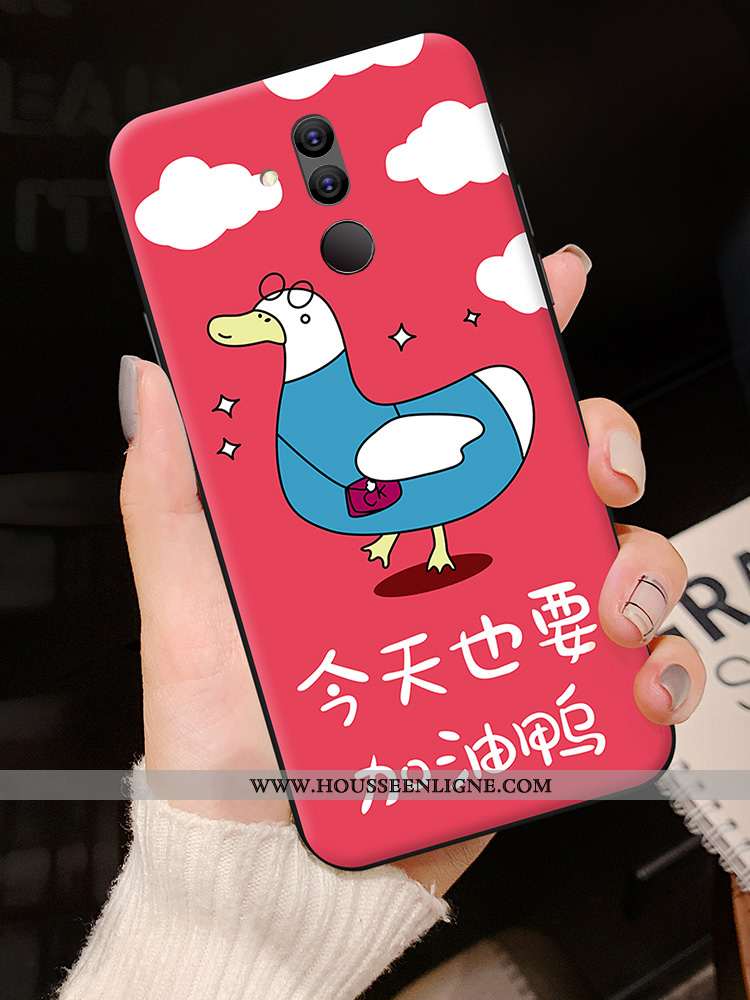 Housse Huawei Mate 20 Lite Créatif Dessin Animé Personnalité Délavé En Daim Coque Silicone Tendance 