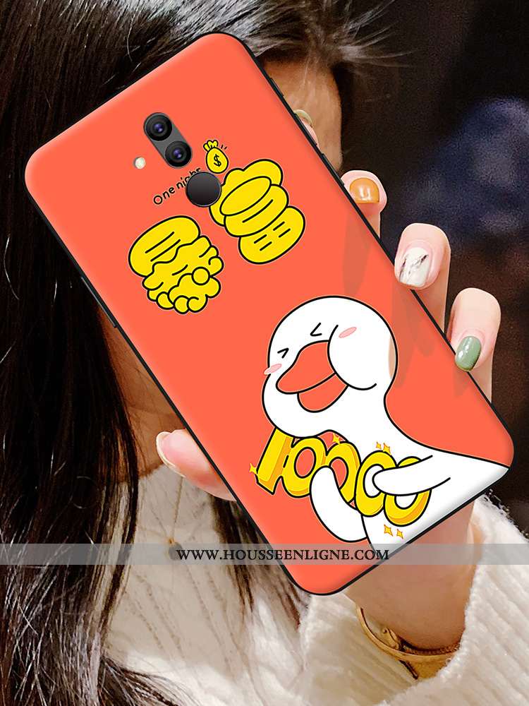 Housse Huawei Mate 20 Lite Créatif Dessin Animé Personnalité Délavé En Daim Coque Silicone Tendance 