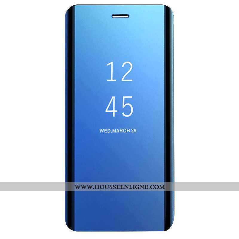 Housse Huawei Mate 20 Lite Protection Créatif Dormance Incassable Bleu Clamshell Coque
