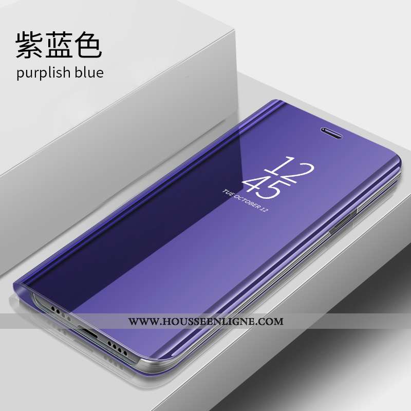 Housse Huawei Mate 20 Lite Protection Créatif Dormance Incassable Bleu Clamshell Coque