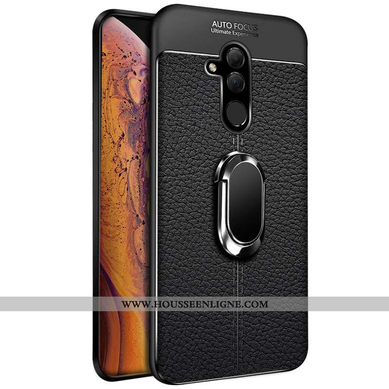 Housse Huawei Mate 20 Lite Silicone Transparent Personnalité Coque Noir Téléphone Portable Fluide Do