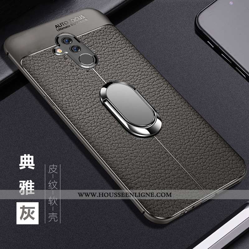 Housse Huawei Mate 20 Lite Silicone Transparent Personnalité Coque Noir Téléphone Portable Fluide Do