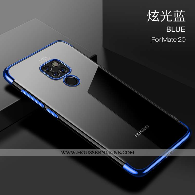 Housse Huawei Mate 20 Légère Fluide Doux Refroidissement Étui Net Rouge Protection Ultra Rose