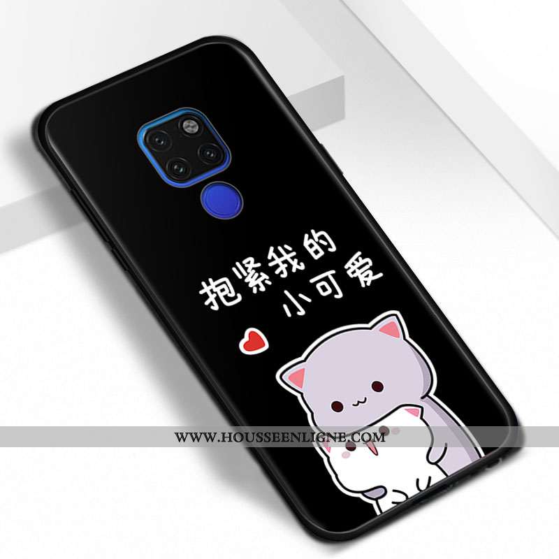 Housse Huawei Mate 20 Personnalité Tendance Rose Téléphone Portable Étui Coque Tout Compris