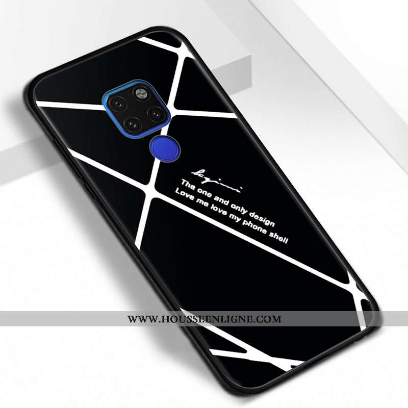Housse Huawei Mate 20 Personnalité Tendance Rose Téléphone Portable Étui Coque Tout Compris