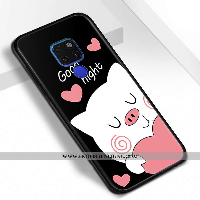 Housse Huawei Mate 20 Personnalité Tendance Rose Téléphone Portable Étui Coque Tout Compris
