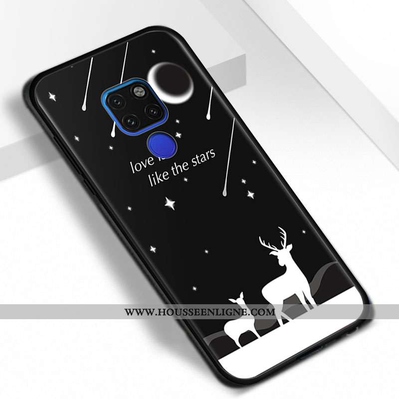 Housse Huawei Mate 20 Personnalité Tendance Rose Téléphone Portable Étui Coque Tout Compris