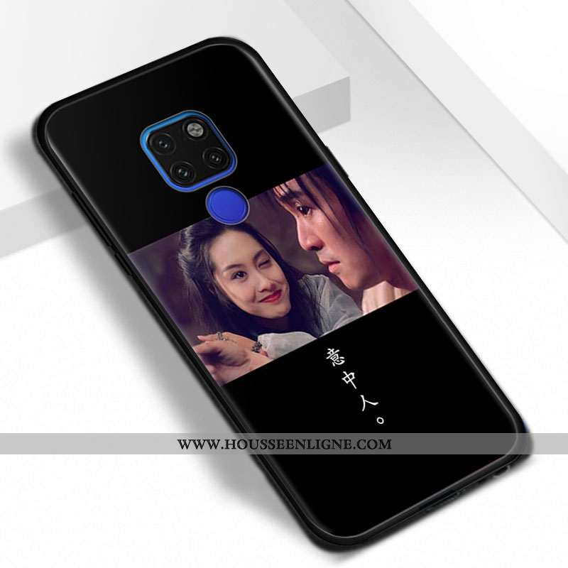 Housse Huawei Mate 20 Personnalité Tendance Rose Téléphone Portable Étui Coque Tout Compris