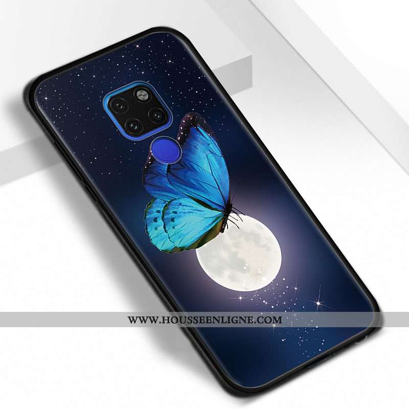 Housse Huawei Mate 20 Personnalité Tendance Rose Téléphone Portable Étui Coque Tout Compris
