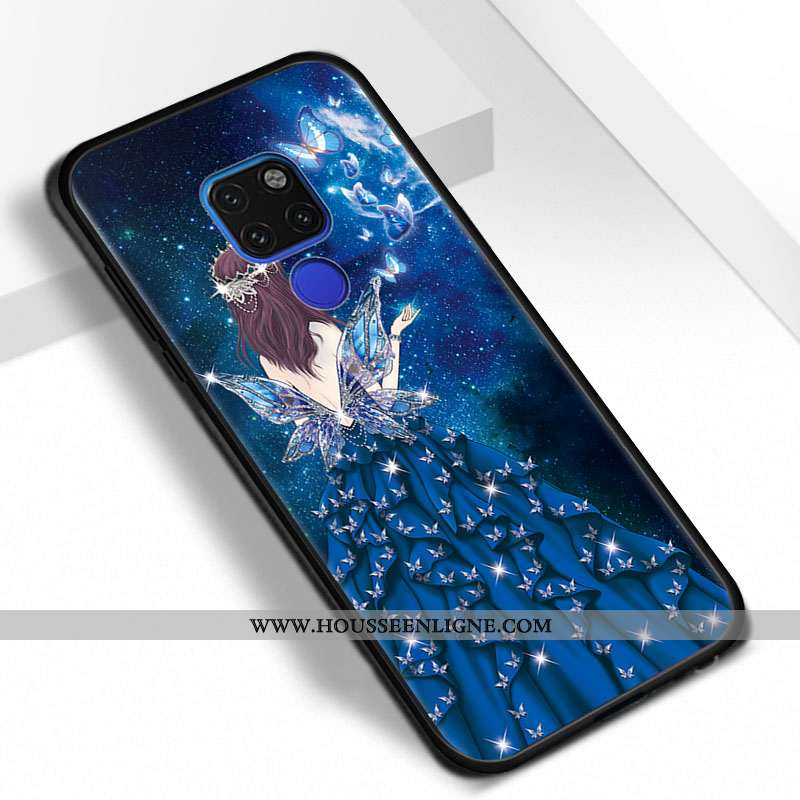 Housse Huawei Mate 20 Personnalité Tendance Rose Téléphone Portable Étui Coque Tout Compris