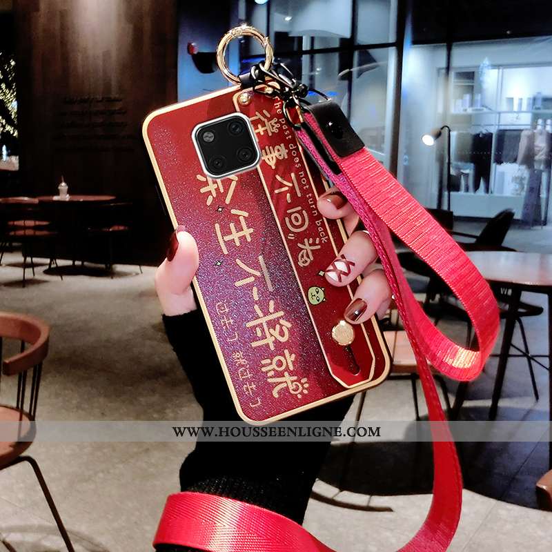 Housse Huawei Mate 20 Pro Ornements Suspendus Personnalité Créatif Coque Téléphone Portable Rouge Ra