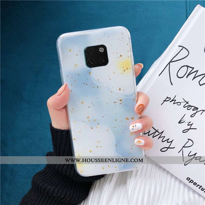 Housse Huawei Mate 20 Pro Personnalité Créatif Protection Simple Rose Net Rouge Nouveau