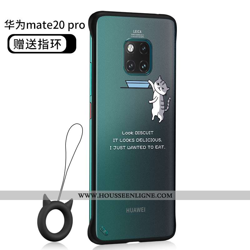 Housse Huawei Mate 20 Pro Silicone Protection Téléphone Portable Délavé En Daim Ultra Coque Border N