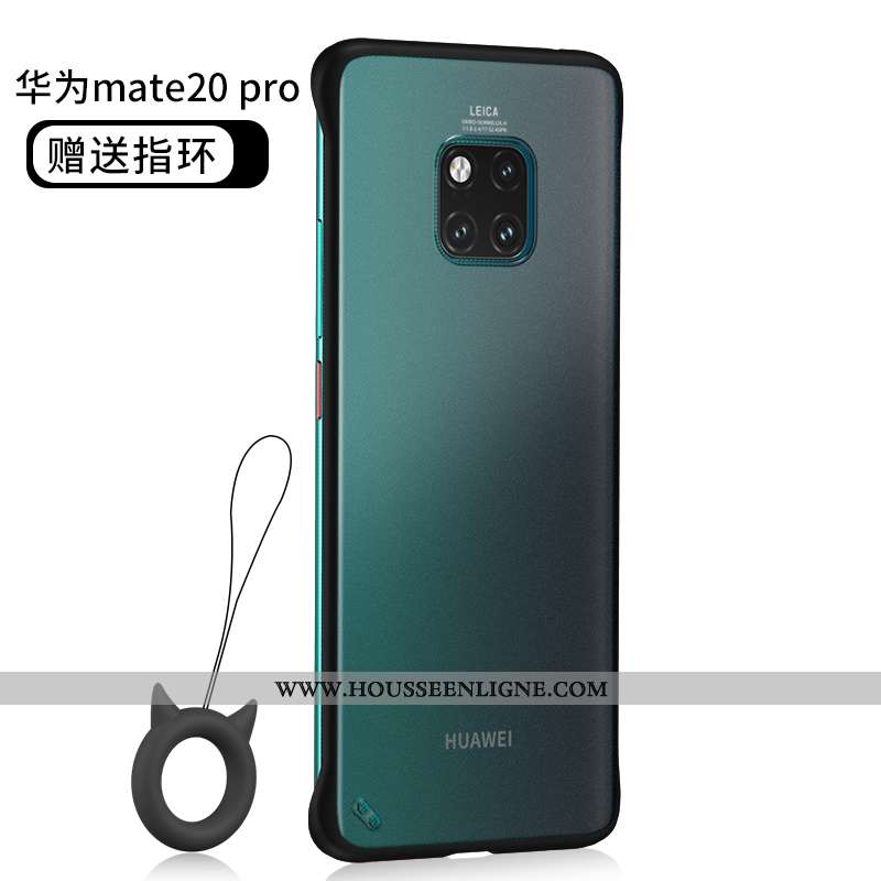 Housse Huawei Mate 20 Pro Silicone Protection Téléphone Portable Délavé En Daim Ultra Coque Border N