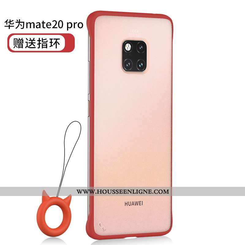 Housse Huawei Mate 20 Pro Silicone Protection Téléphone Portable Délavé En Daim Ultra Coque Border N