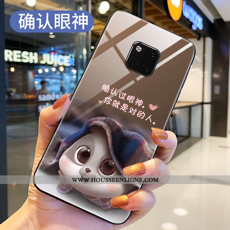 Housse Huawei Mate 20 Pro Silicone Verre Téléphone Portable Tout Compris Coque Petit Dessin Animé No