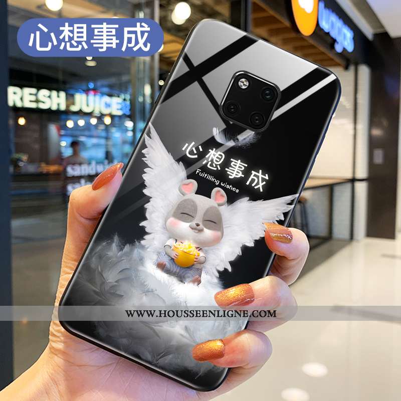 Housse Huawei Mate 20 Pro Silicone Verre Téléphone Portable Tout Compris Coque Petit Dessin Animé No