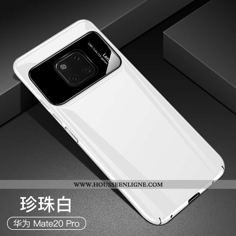 Housse Huawei Mate 20 Pro Tendance Légère Créatif Incassable Blanc Nouveau Personnalité Blanche