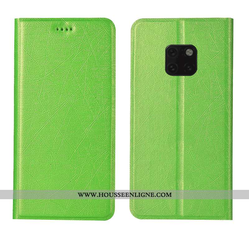Housse Huawei Mate 20 Rs Modèle Fleurie Cuir Téléphone Portable Étui Or Coque Soie Doré
