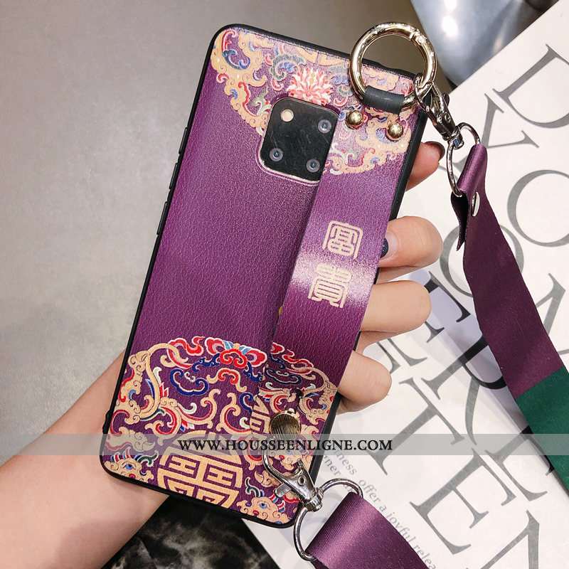Housse Huawei Mate 20 Rs Protection Personnalité Tendance Coque Vert Net Rouge Incassable Verte