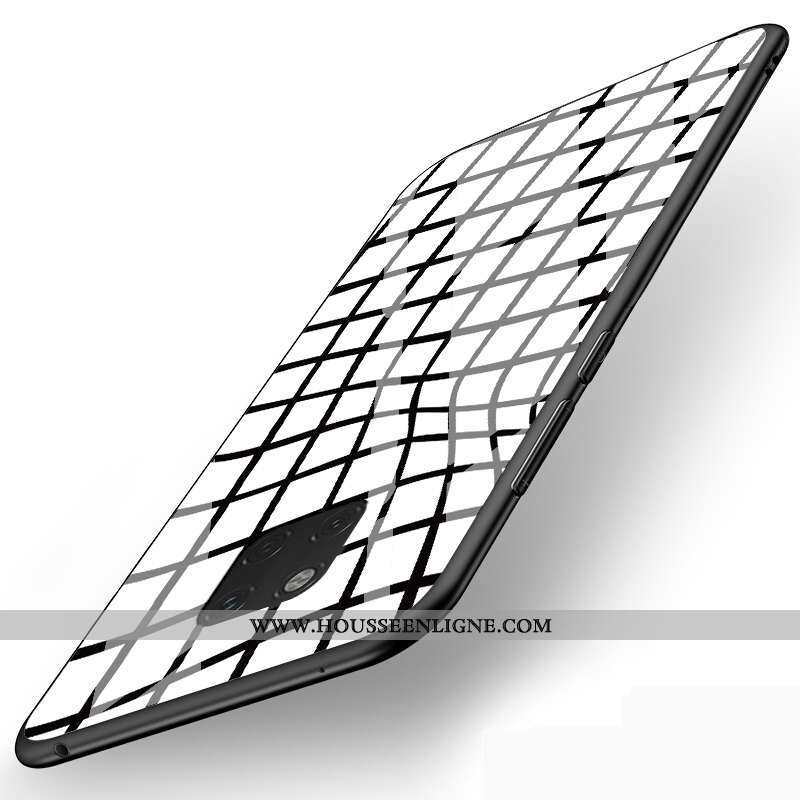 Housse Huawei Mate 20 Rs Protection Verre Fluide Doux Coque Mode Europe Nouveau Violet