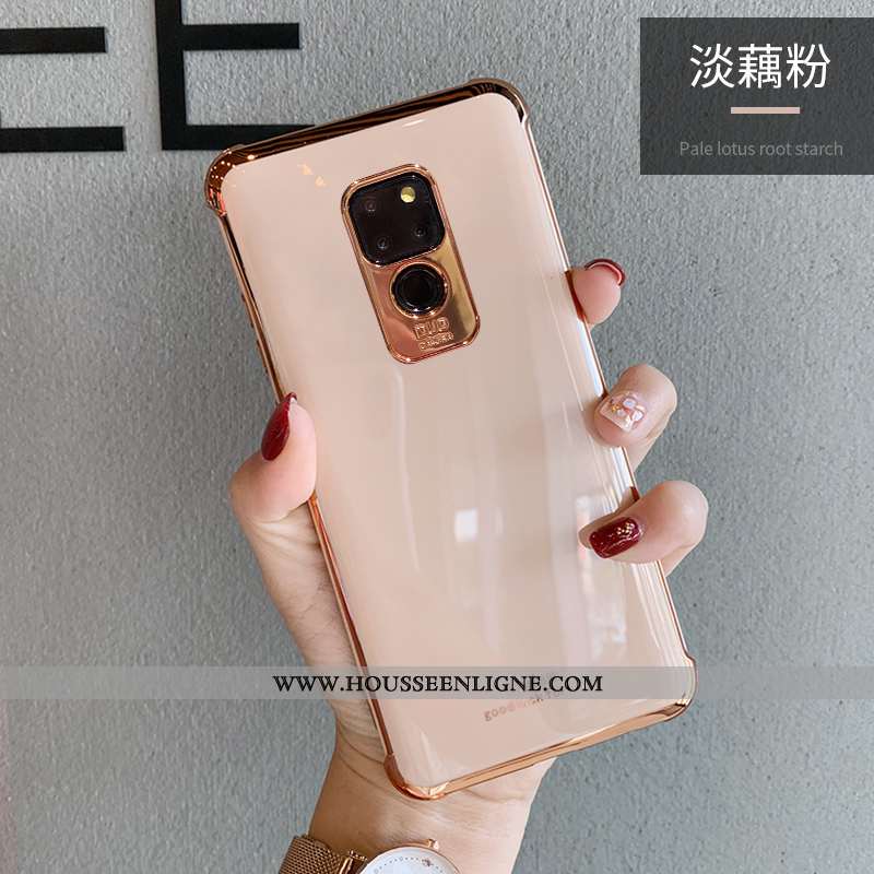 Housse Huawei Mate 20 Ultra Tendance Rose Protection Incassable Mode Coque