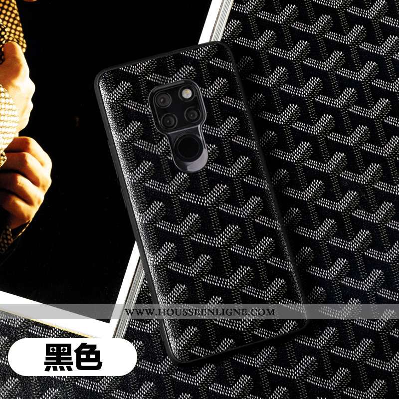 Housse Huawei Mate 20 X Légère Cuir Coque Luxe Véritable Étui Tendance Tout Compris Verte