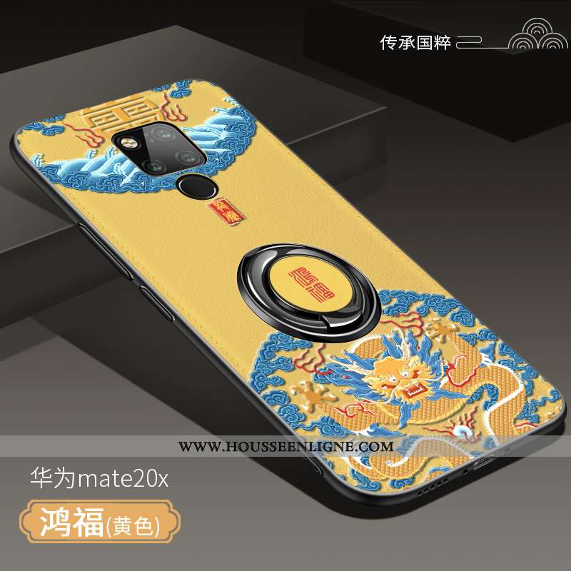 Housse Huawei Mate 20 X Silicone Protection Étui Ultra Tendance Légère Téléphone Portable Rouge