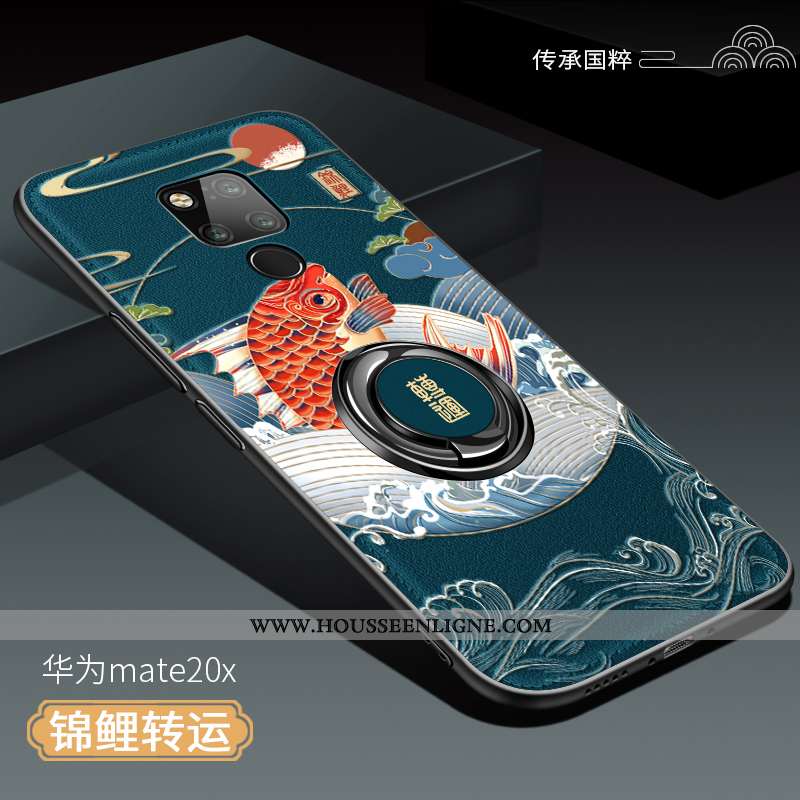 Housse Huawei Mate 20 X Silicone Protection Étui Ultra Tendance Légère Téléphone Portable Rouge