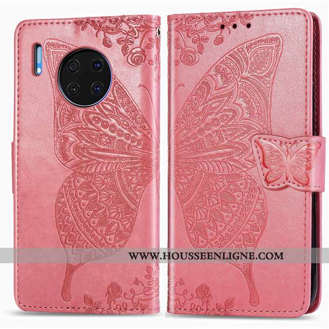 Housse Huawei Mate 30 Fluide Doux Protection Étui Téléphone Portable Bleu Incassable