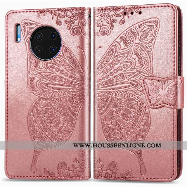 Housse Huawei Mate 30 Fluide Doux Protection Étui Téléphone Portable Bleu Incassable