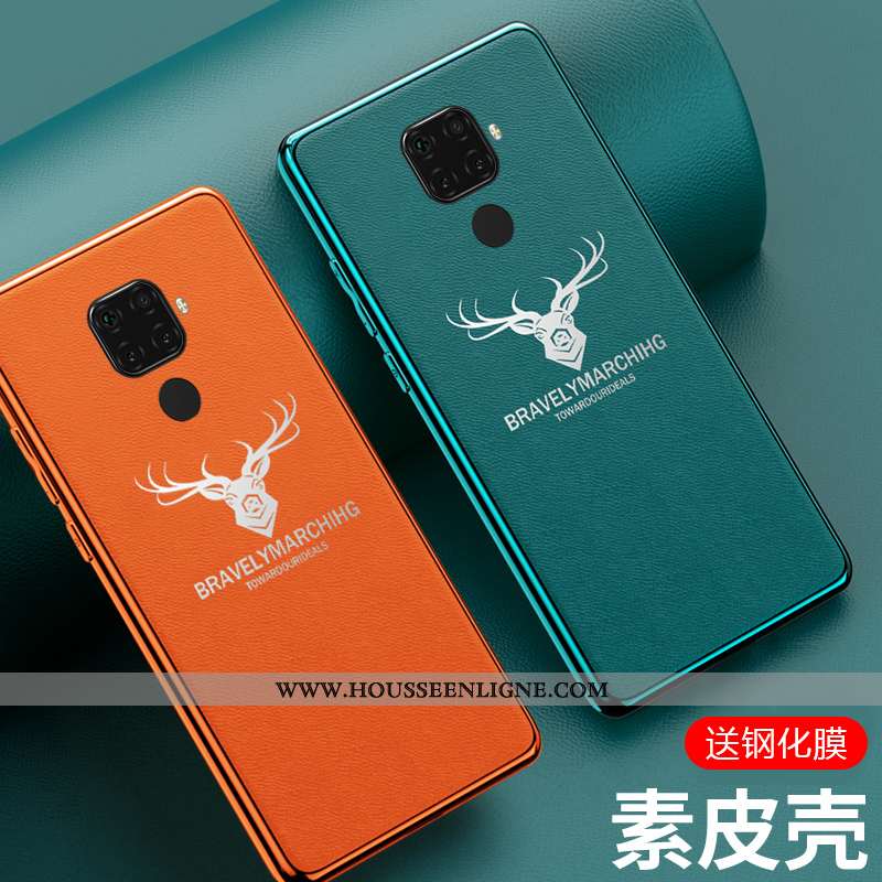 Housse Huawei Mate 30 Lite Mode Protection Coque Téléphone Portable Tendance Étui Orange